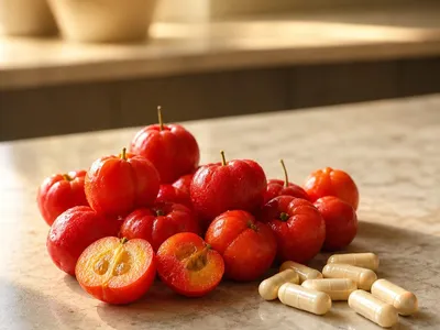 Complément alimentaire de acérola