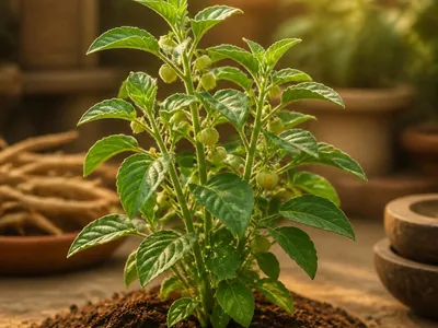 Infusion de ashwagandha