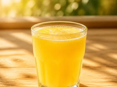 Jus d'ananas de broméline (ananas)