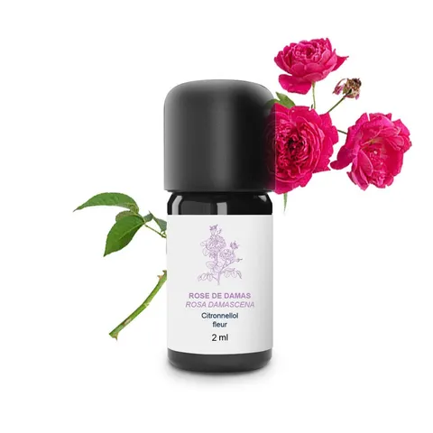 Huile essentielle de Rose de Damas Bio