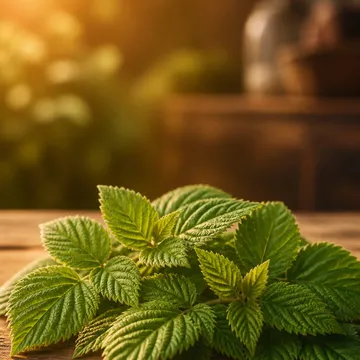 Feuille de framboisier — photo principale