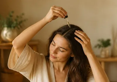 Huile de huile de ricin cheveux
