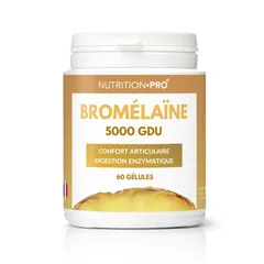 Bromélaïne 5000 GDU (60 gélules)