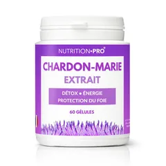 Chardon-Marie extrait 75 % de silymarines (60 gélules)