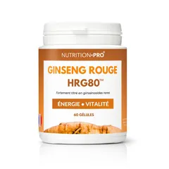 Ginseng rouge HRG80™ (60 gélules)