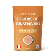 Ginseng rouge bio en poudre
