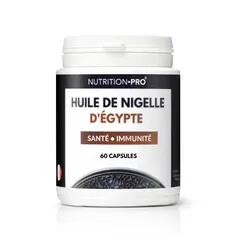 Huile de nigelle d'Égypte en capsules (60)