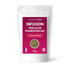 Infusion feuilles de framboisier bio (100 g)
