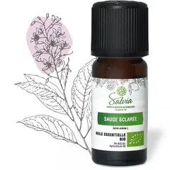 Huile Essentielle de Sauge Sclarée Bio