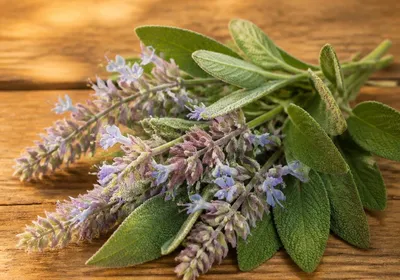 Infusion de sauge sclarée