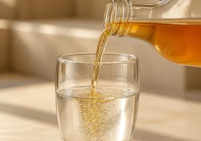 Infusion de vinaigre de cidre de pomme
