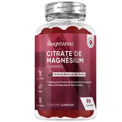 Citrate de Magnésium en Gummies
