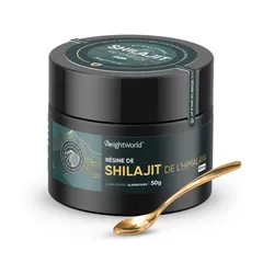 Résine de Shilajit pure d'Himalaya (88% acide fulvique)