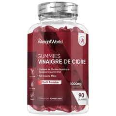 Vinaigre de Cidre de Pomme en Gummies